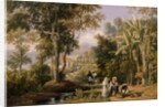Garden Scene on the Braganza Shore by William Havell