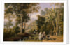 Garden Scene on the Braganza Shore by William Havell