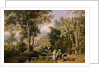 Garden Scene on the Braganza Shore by William Havell