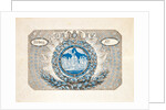Admission ticket to the Abbey for The Coronation of King George IV. England, early 19th century by Unknown