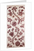 Design for a silk damask by Anna Maria Garthwaite