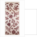 Design for a silk damask by Anna Maria Garthwaite