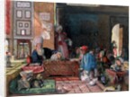 Interior of A School in Cairo, in Egypt by John Frederick Lewis