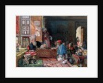 Interior of A School in Cairo, in Egypt by John Frederick Lewis
