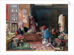 Interior of A School in Cairo, in Egypt by John Frederick Lewis