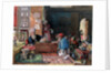 Interior of A School in Cairo, in Egypt by John Frederick Lewis