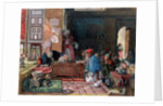 Interior of A School in Cairo, in Egypt by John Frederick Lewis