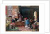 Interior of A School in Cairo, in Egypt by John Frederick Lewis