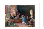 Interior of A School in Cairo, in Egypt by John Frederick Lewis