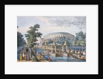A View of the Chinese Gardens and Rotunda in Ranelagh Gardens by Charles Grignion