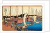 Mouth of Aji River in Osaka by Utagawa Hiroshige