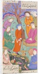 Shirin Takes Khusraw's Mother to Court by Ganjavi Nizami
