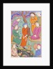 Shirin Takes Khusraw's Mother to Court by Ganjavi Nizami