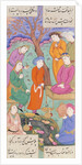 Shirin Takes Khusraw's Mother to Court by Ganjavi Nizami