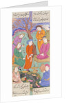 Shirin Takes Khusraw's Mother to Court by Ganjavi Nizami
