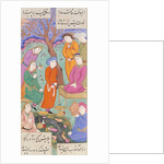 Shirin Takes Khusraw's Mother to Court by Ganjavi Nizami