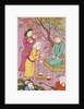 Shapur Reports to Khusraw,  by Ganjavi Nizami. From The Romance of Khusraw and Shirin. Iran, 17th century by Ganjavi Nizami