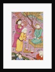 Shapur Reports to Khusraw,  by Ganjavi Nizami. From The Romance of Khusraw and Shirin. Iran, 17th century by Ganjavi Nizami