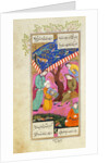 Shapur shows Shirin Khusraw's Portrait by Ganjavi Nizami
