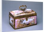 Casket with three canisters by Unknown