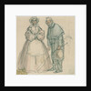 Coachman and Housekeeper by John Leech