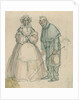 Coachman and Housekeeper by John Leech