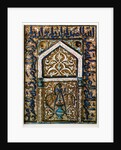Single-tile tomb-marker in the form of a mihrab by Unknown