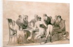 The Gamblers by P.L. Debucourt