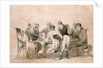 The Gamblers by P.L. Debucourt