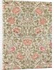 Rose furnishing fabric by William Morris