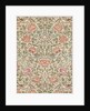 Rose furnishing fabric by William Morris
