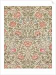 Rose furnishing fabric by William Morris