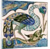 Heron and Dolphin by William Frend De Morgan