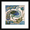 Heron and Dolphin by William Frend De Morgan