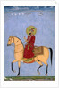 Emperor Muhammad Famukhsiyar on horseback. India, early 18th century by Unknown
