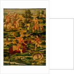 Hunting party. Persia, Qajar dynasty, 19th century by Unknown