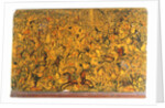 Battle scene depicted on a book cover. Persia, 1739 by Anonymous