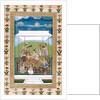 Ladies on a terrace under a canopy. India, Mughal period, c.1725-30 by Unknown