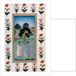 A Falconer with a companion and a cheetah, India, early 17th century by Unknown