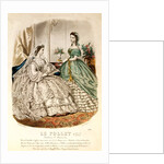 Bridal costume. Paris, France, 1865 by Unknown