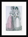 Bridal costume. Paris, France, 1825 by Unknown