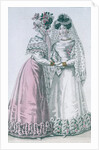 Bridal costume. Paris, France, 1825 by Unknown