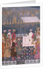 Nawab holding a durbar during a fireworks display. India, early 18th century by Unknown
