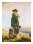 The Piping Shepherd by Alfred Fripp