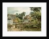 Farmyard with Pool by William Henry Hunt