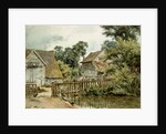 Farmyard with Pool by William Henry Hunt