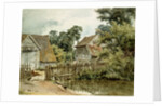 Farmyard with Pool by William Henry Hunt
