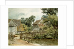 Farmyard with Pool by William Henry Hunt