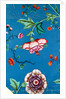 Floral wallpaper, detail by unknown