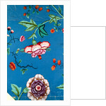 Floral wallpaper, detail by unknown